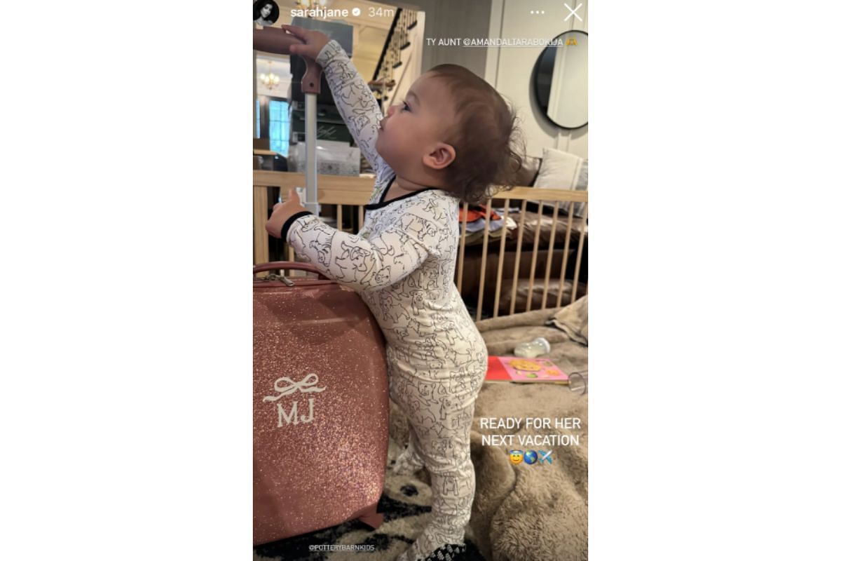 Dak Prescott's fiancée Sarah Jane shares daughter Margaret's sweet 'mini chef' moment. (Credits: IG/@sarahjane)